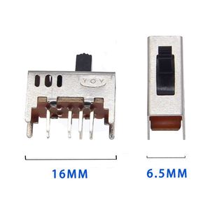 Interruptor de Palanca SS-23D03 de Alta Calidad, 3 Posiciones, 8 Pines (ENCENDIDO-APAGADO-ENCENDIDO), Altura de Palanca de 5 mm y 7 mm, Larga Vida Útil para Herramientas Eléctricas - Product Image 4