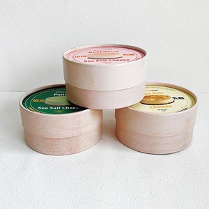 Eco Friendly Kraft Paper Canister, Food Grade Round Cardboard Tube <b>Box</b> for Cheesecake, Baking Dessert & <b>Bakery</b> Gift - Product Image 6