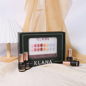 Palette de couleurs macaron gel UV translucide nude arc-en-ciel 2026, formule saine, non toxique - Product Image 2