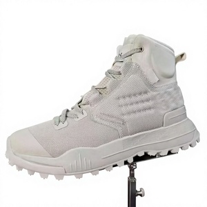 TSB84 Men White High Top Lightweight Mesh <b>Hiking</b> <b>Boots</b> Breathable All Seasons Outdoor Sports Sneakers Wholesale - Product Image 1