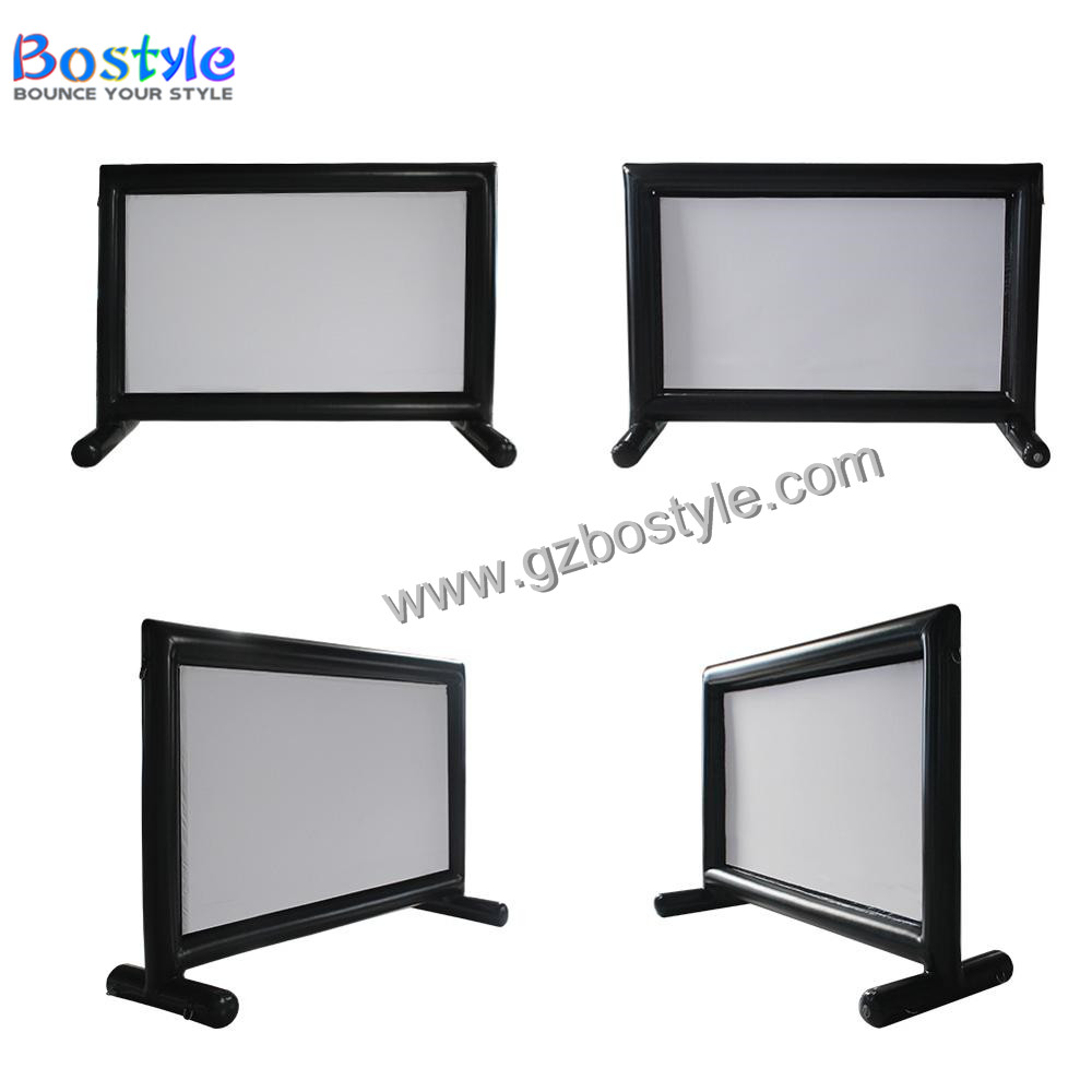 High Quality Portable Inflatable Theater Projection Screen Open air Home Inflatable Outdoor Movie Screen for Home Theater