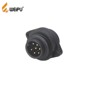 Портативный WEIPU WA22-Z 4PIN 7PIN припоя, водонепроницаемый коннектор для кабеля, круговая пластиковая разъем - Product Image 4