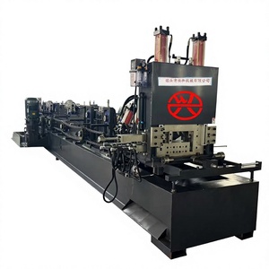 Macchina Automatica per la Formatura a Rulli di Profili CZ, Produzione di <span class=keywords><strong>Telai</strong></span> in Acciaio Leggero, Ingranaggi PLC, Motore, Cuscinetti, Nucleo - Product Image 1