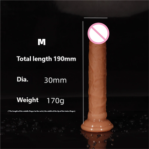 Grand Dildo Réaliste en Silicone Souple avec Texture de Peau, Dildos pour Femmes, Ventouse Flexible, Dildo <span class=keywords><strong>Extra</strong></span> Large et Géant, Jouet Sexuel Adulte - Product Image 3