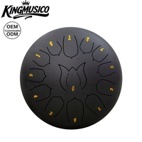 12 Inch 13 Note Steel Tongue Drum | Handpan Style Zen Drum for Kids & Adults | Meditation Musical Instrument Wholesale