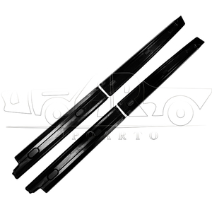 Haosheng nouvellement répertorié jupe latérale extension ABS plastique fait brillant noir voiture côté pare-chocs jupes latérales pour VW Caddy 2021 + - Product Image 2