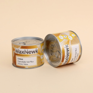 Cera Depilatoria Professionale Liposolubile WaxNewK Beauty Salon 400g al Limone in Barattolo per Depilazione a <span class=keywords><strong>Strisce</strong></span> - Product Image 3