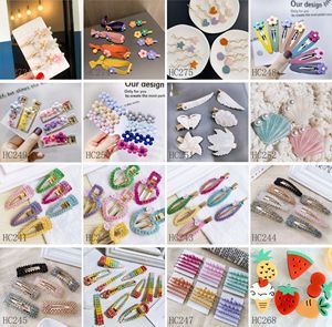 HC631D nouveau Style coréen populaire luxe coloré brillant diamant strass papillon pinces à cheveux en plastique pour les femmes - Product Image 4