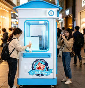 Distributore Automatico di Gelato Soft a Moneta con Funzione Self-Service per Aree Pubbliche - Product Image 2