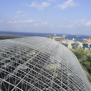 Xuzhou SAE <span class=keywords><strong>SAP</strong></span> diseño Modular resistente al viento acero de gran envergadura de carbón de almacenamiento de almacén de carbón - Product Image 5