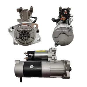 キャタピラーフォークリフト用12V 3.0KW10TスターターモーターMitsubishiS6S産業用エンジンM008T55471M8T55472