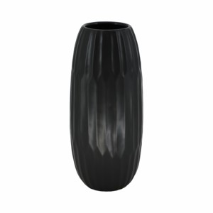 Vaso cilindrico in ceramica, vaso per fiori in gres per soggiorno, camera da letto, ufficio, centrotavola - Product Image 3