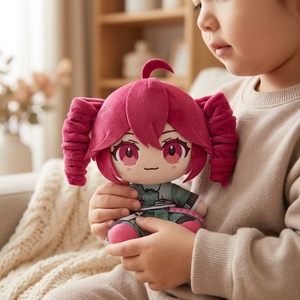 Vente en gros transfrontalière : Peluche <span class=keywords><strong>Kasane</strong></span> Teto Anime en polyester de 20 cm, avec accents ACG, poupée émotionnelle ludique pour enfants - Product Image 4