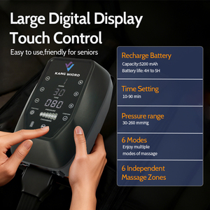 Masseur de jambes à compression d'<span class=keywords><strong>air</strong></span> 2026, aide à débloquer les méridiens du corps et à soulager les douleurs aux jambes après l'exercice et la perte de poids - Product Image 3