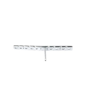 Plaque de fusion droite Harmony Veterinary pour chirurgie des fractures, instrument orthopédique, 6 trous, différentes tailles - Product Image 3