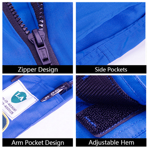 Alta visibilità a prova di acido lavoro uniforme industriale da costruzione mineraria carbone Gas olio Anti acido alcali abbigliamento da lavoro Hi Vis tuta - Product Image 3