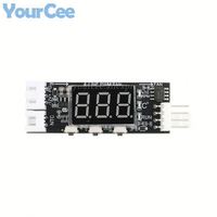 Module de régulation de température pour ventilateur PWM 12V, quatre fils, 3A, affichage numérique de la vitesse, réduction du bruit