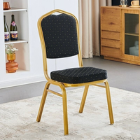 Chaises de salle à manger en métal pour hôtels mariages banquets réunions VIP restaurants événements fête pour église