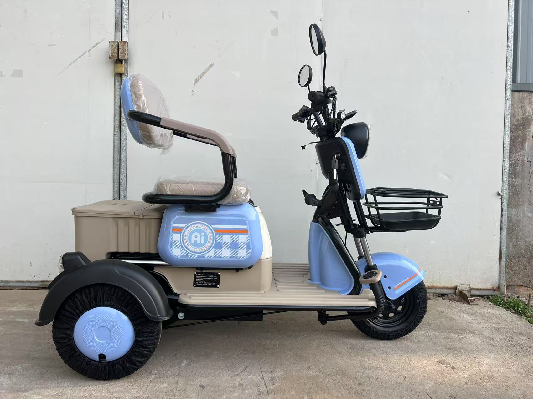 Chang Li NEW 電動三輪車 100〜200kg 耐荷重 48V 500W モーター