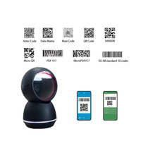 Escáner de Códigos de Barras de Escritorio JINGXIN, Lee Códigos QR PDF417, Data Matrix y Códigos de Barras GS1, Un Año de Garantía, Rendimiento Confiable
