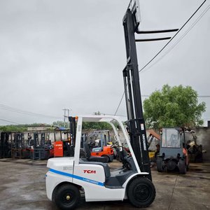 מלגזה משומשת <span class=keywords><strong>TCM</strong></span> 3 טון, מלגזה דיזל, מלגזה יד שנייה 18 טון, 3 טון, 6 טון, 7 טון, 8 טון, מלגזה כבדה למכירה - Product Image 3