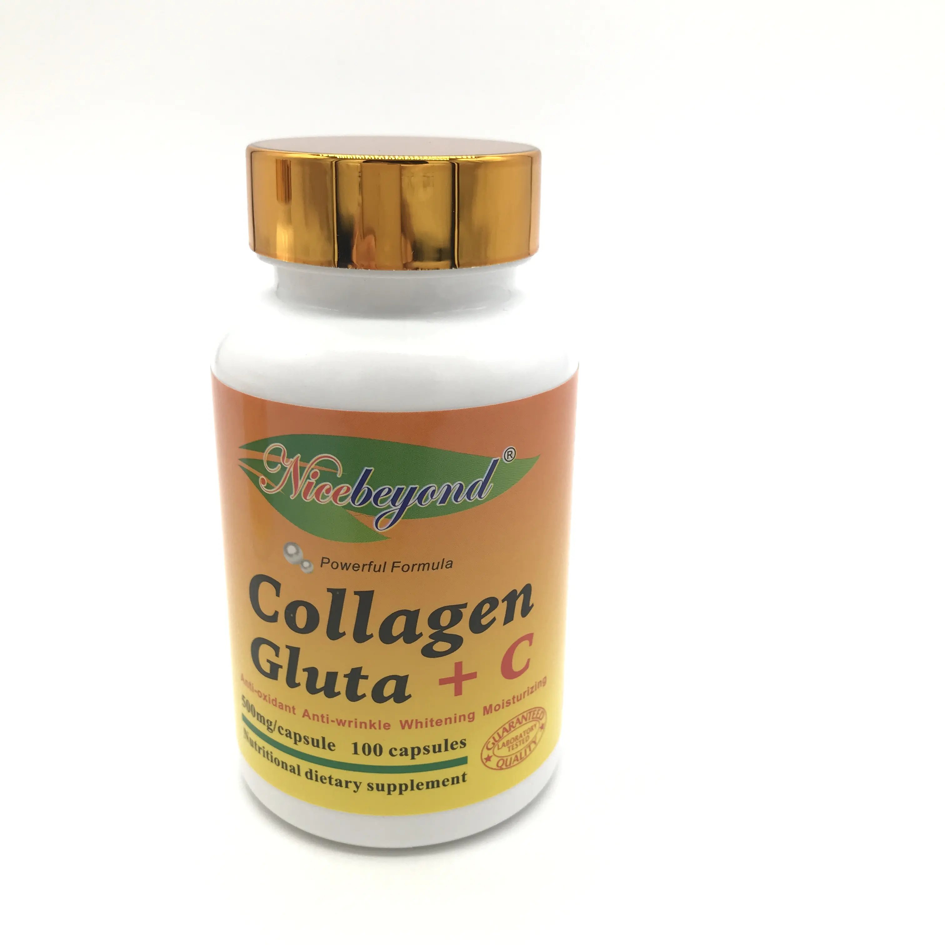 Nicebeyond Hydrolyzed Collagen Haut aufhellung spillen 100 Pillen