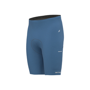 <span class=keywords><strong>Short</strong></span> de vélo en <span class=keywords><strong>mousse</strong></span> pour hommes, coupe ajustée, taille haute, logo réfléchissant, équipe pro, fitness - Product Image 3