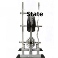 Support de rangement pour haltères et barres de musculation, pour usage domestique et commercial, accessoire d'équipement de fitness