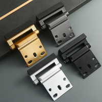 Loquet de porte de chambre d'hôtel d'intérieur moderne verrouillage rapide en alliage de zinc en acier inoxydable de sécurité antivol pour vis à usage domestique