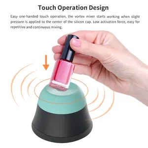 Günstige 3000 U/min Mehrfarbige geräuscharme Beauty Salon Nagellack Shaker China Mini Lab Vortex Mixer