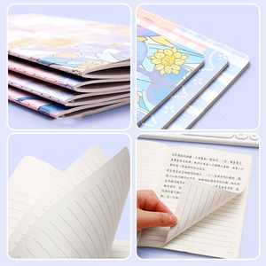 Carnet de notes A5 B5 imprimé relié cousu, style dessin animé rétro mignon, papeterie pour <span class=keywords><strong>étudiant</strong></span>s, prix, vente en gros - Product Image 3