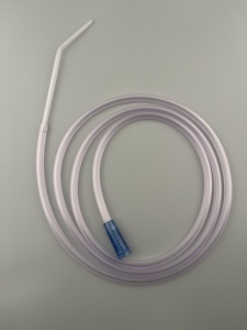 أنبوب شفط طبي معقم للاستخدام مرة واحدة بمقبض يانكاور وموصلات مستقيمة لاختبار الدم - Product Image 3
