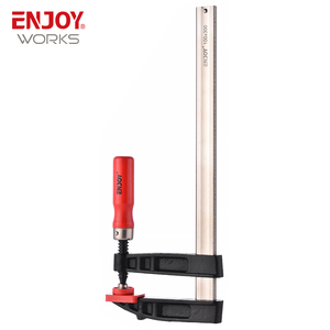 Jeu de pinces à barre en acier à <span class=keywords><strong>gorge</strong></span>, 100mm, avec poignée ergonomique et protecteur de Pad pour le bricolage, la menuiserie et le travail du bois - Product Image 2