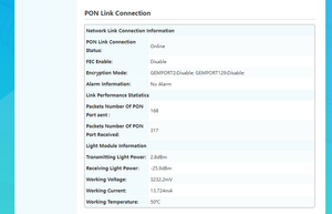 โมเด็ม FTTH สำหรับบ้าน รุ่น ZC-521X6T GPON ONU 4GE 1POTS 1CATV AX3000 WiFi6 ชิป MTK - Product Image 6