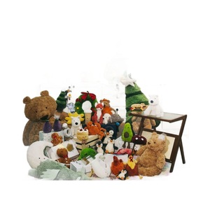Jouets en peluche Jc, collection best-seller, 6 adorables jouets en peluche courts, animaux marins, terrestres et aériens, 100-150 cm, rembourrés en éponge, unisexe - Product Image 2