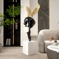 Lampe sur pied LED d'intérieur en laiton doré, style moderne, pour décoration intérieure – Offre spéciale