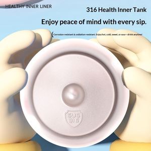 Cartoon Cute <b>Large</b>-Capacity Portable Bouncing Handle Stainless Steel Thermos Mug Students Outdoor Dual-Use Leak-Proof Handy <b>Cup</b> - Product Image 2