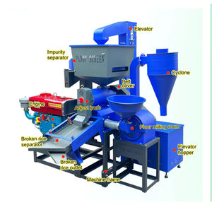2024 Neues Design Multifunktion ale dieselbe triebene Reismahl maschine/Reis polierer - Product Image 4