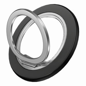 Support de téléphone portable ONE-CASE MS-04 ultra-fin pliable en alliage d'aluminium magnétique avec anneau rotatif à 360 degrés - Product Image 1