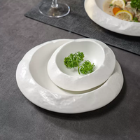 Assiettes en Porcelaine Two Eight Écologiques pour Banquets, Restaurants, Desserts et Gastronomie Moléculaire – Vaisselle Blanche Luxe