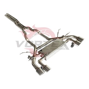 Vortex ระบบท่อไอเสียสแตนเลสประสิทธิภาพสูง, สำหรับ Jaguar F-Type วาล์วควบคุมการปรับแต่ง Quad muffler - Product Image 2