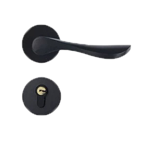 Alta qualità Design moderno in lega di alluminio serrature di legno per camere da letto <span class=keywords><strong>e</strong></span> ingressi maniglie contemporanee per la Privacy - Product Image 6