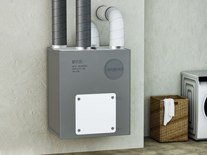 Système de ventilation d'air frais ERV, échangeur d'enthalpie MVHR, économie d'énergie, télécommande, application intelligente WiFi, récupérateur mural - Product Image 4