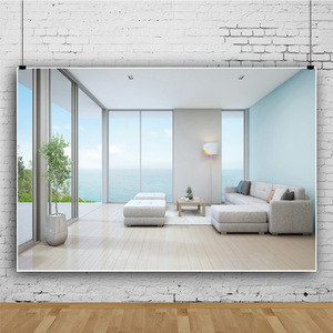 Nouveau style européen <span class=keywords><strong>maison</strong></span> série photo matériel <span class=keywords><strong>photographie</strong></span> fond tissu décoration bannière - Product Image 3