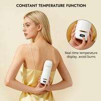Máquina Eléctrica para Aplicar Cera Depilatoria de 90 ml, Calentador de Cera Profesional para Depilación con Cera Dura