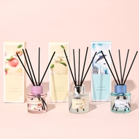 Verre décoratif de luxe RU Air 50ml parfum de longue durée de 1.7oz pour diffuseur de roseaux ensemble d'huile comprenant des boîtes d'emballage