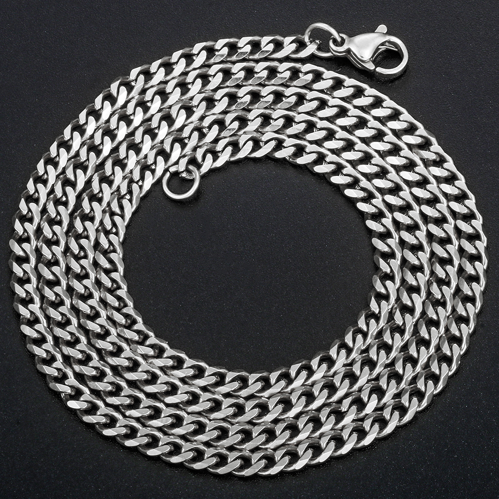 Chaîne Cubaine 2.5mm-Argent