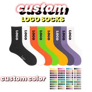 Factory Custom Socks Breathable Absorbent Sock Custom Design Towel Bottom Basketball Sports Men Socks