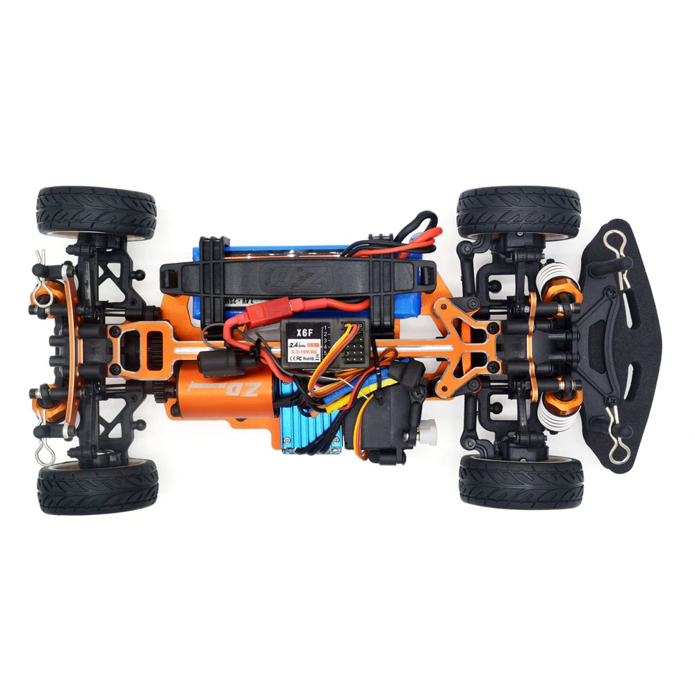 【R】 ZD Racing ZD EX-16 1/16 40km/h Brushless Motor 4WD RC Car