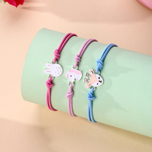 Bestone Niedliche Großhandels-BFF-Freundschaftsarmbänder – Geflochtene Charm-Armbänder für Kinder – Maßgefertigte Kinderarmbänder für Mädchen - Product Image 4